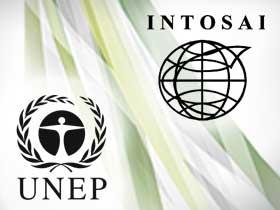 Logo INTOSAI i UNEP