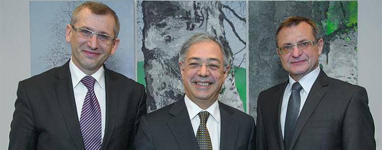 Krzysztof Kwiatkowski - prezes NIK, Vitor Caldeira - prezes ETO w latach 2008-2016, Augustyn Kubik - członek ETO w latach 2010-2016