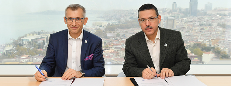 Prezes NIK Krzysztof Kwiatkowski i Przewodniczący EUROSAI Seyit Ahmet Baş