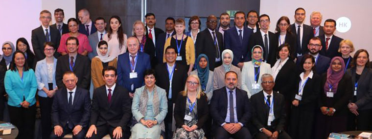 Participants of the meeting of the Steering Committee of the INTOSAI Working Group on Environmental Auditing